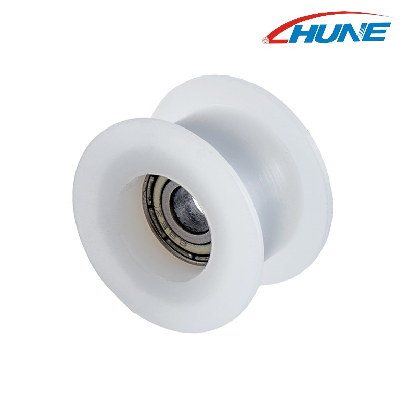 Laatikon kulutusta kestävä, sileä ja hiljainen Pom Nylon H-muotoinen 625ZZ laakeripyörä