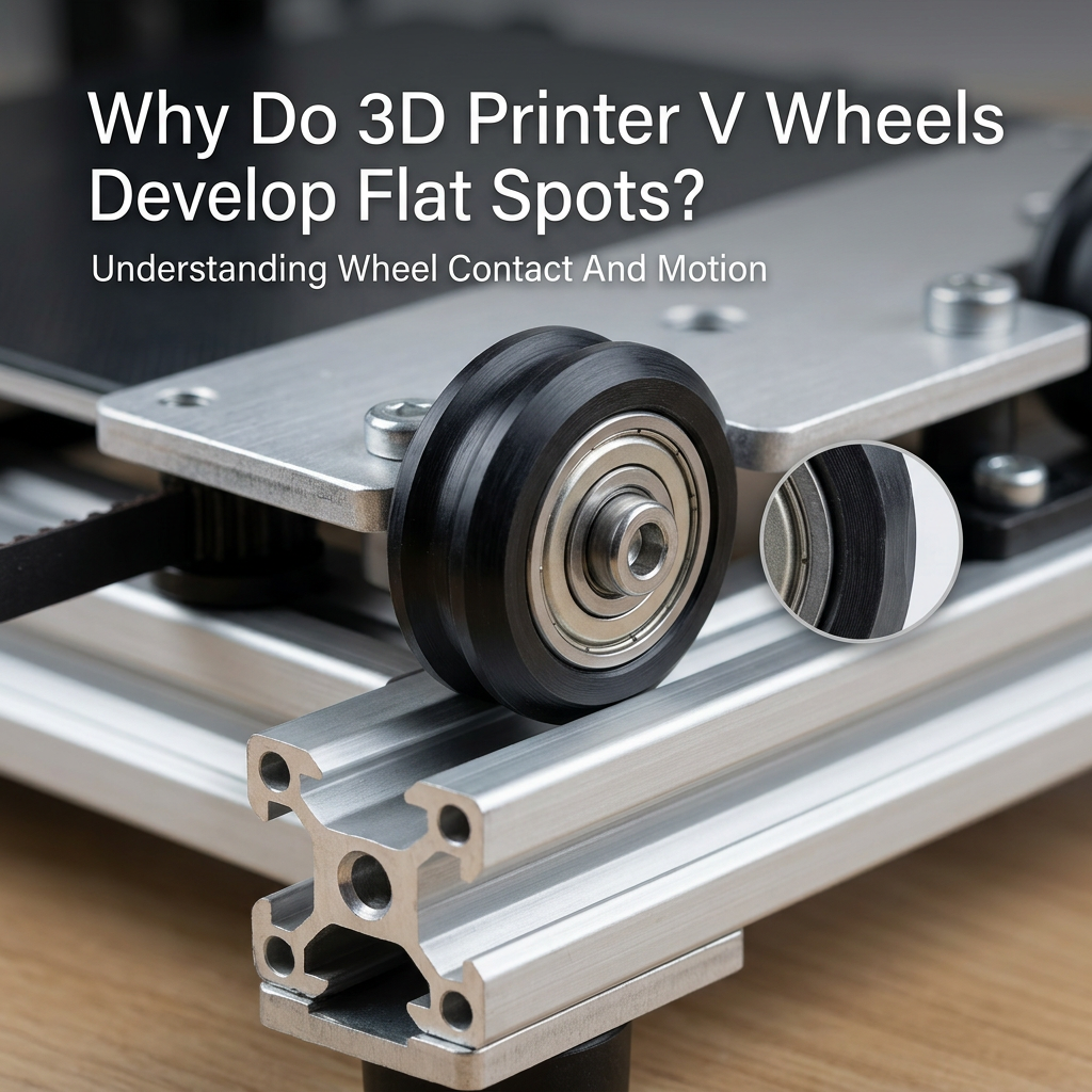  Miksi 3D-tulostimen V-pyörät muodostavat litteitä kohtia?